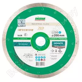 Сплошной алмазный диск по граниту DiStar