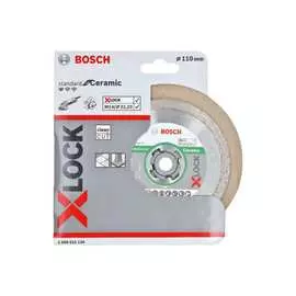 Диск алмазный standard for ceramic x-lock (110х22.2 мм) bosch 2608615136