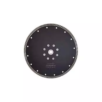 Диск алмазный Strong турбо по-граниту СТД-182 230х10 мм, 22.23 мм/М14 стд-18200230