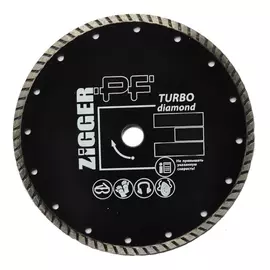 Диск алмазный ZIGGER 230х22.2х2.6х8 мм 11591461