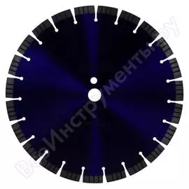 Турбосегментный алмазный диск по железобетону MESSER 350D-3.2T-15W-24S-25,4 01-16-352