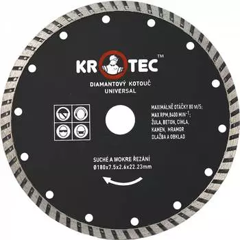 Диск алмазный универсальный KROTEC 3801019