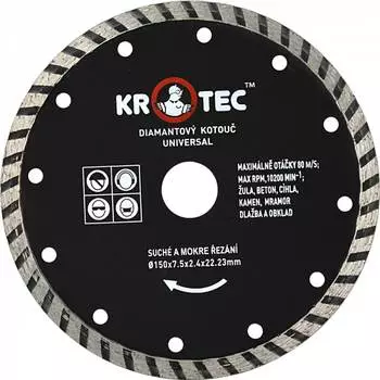 Диск алмазный универсальный KROTEC 3801018