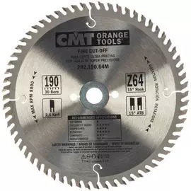 Диск для дерева: поперечно, фанера CMT 292.190.64M