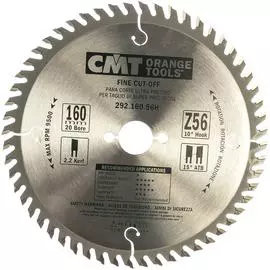Диск для дерева: поперечно, фанера CMT 292.160.56H