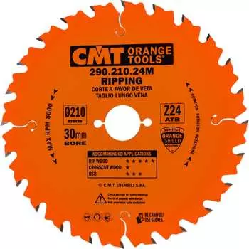 Диск для дерева: продольно CMT 290.210.24M