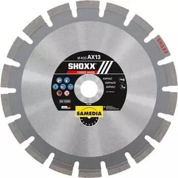 Диск для резки асфальта SAMEDIA SHOXX AX13 310341