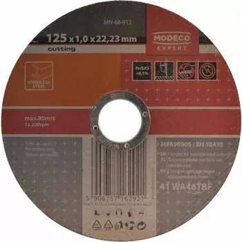 Диск для резки нержавеющей стали MODECO MN-68-912