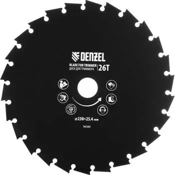 Диск для триммера Denzel 96380