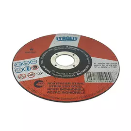 Диск отрезной a60r-bfb inox (125х1х22.2 мм) basic* tyrolit 34332869