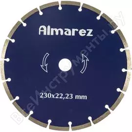 Отрезной алмазный диск по кирпичу, блоку Almarez 304230