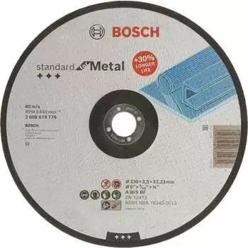 Диск отрезной Bosch Standard for Metal 2608619776
