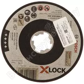 Диск отрезной expert for metal x-lock (115x1.6x22.23 мм; прямой) bosch 2608619252