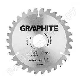Отрезной диск по алюминию GRAPHITE