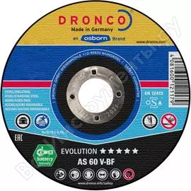 Диск отрезной по металлу DRONCO Evolution AS60V 1111246100