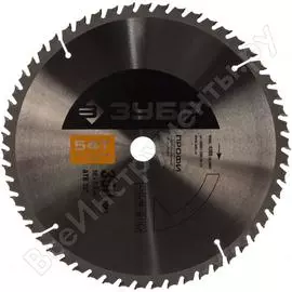 Диск пильный "оптимальный рез" (350х30 мм; 54т) по дереву зубр 36851-350-30-54