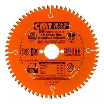 Пильный диск по алюминию CMT NEG -6 276.190.64M