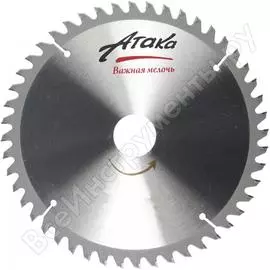 Пильный диск по алюминию и пластику АТАКА 8077970