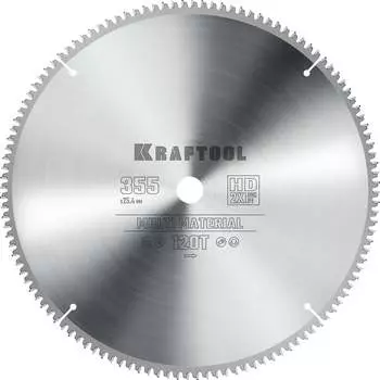 Диск пильный по алюминию KRAFTOOL Multi material 36953-355-25.4