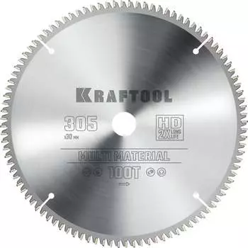 Диск пильный по алюминию KRAFTOOL Multi material 36953-305-30