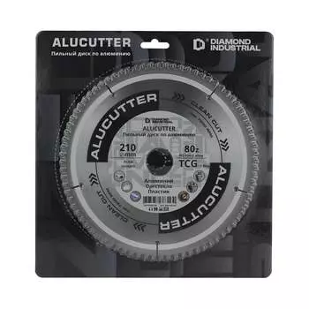 Диск пильный по алюминию, пластику Diamond Industrial AluCutter DIDA210Z80
