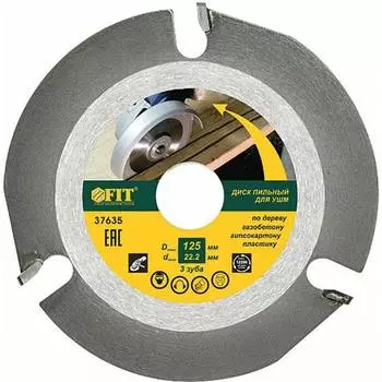 Пильный диск по дереву FIT 37635