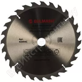 Диск пильный по дереву (315х32х3.4/2.2 мм; z28) белмаш rd094c
