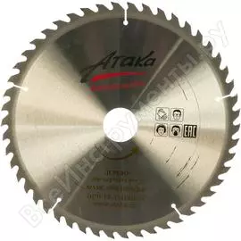 Диск пильный по дереву АТАКА профи 8079450