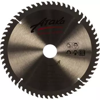 Диск пильный по дереву АТАКА профи 8079140