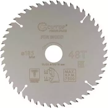 Диск пильный по дереву CUTOP Profi plus 75-18548Т