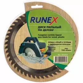 Диск пильный по дереву Runex 551013