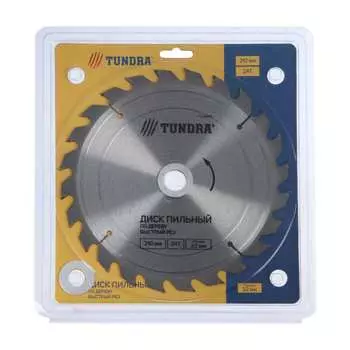 Диск пильный по дереву ТУНДРА 5239771