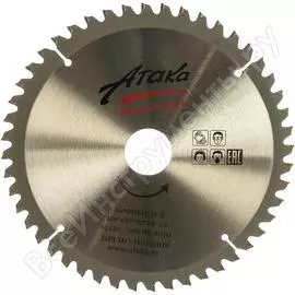 Диск пильный по ламинату и дсп АТАКА профи 8078190