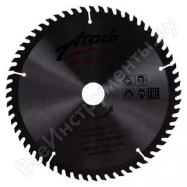 Диск пильный по ламинату и дсп АТАКА профи 8078080