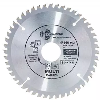 Пильный диск по мультиматериалам TRIO-DIAMOND MM901