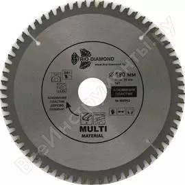 Пильный диск по мультиматериалам TRIO-DIAMOND MM902