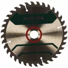 Диск пильный precision cut classic (165x20 мм; 36z; wz 15; блистер) metabo 628662000