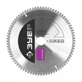 Диск пильный профи мультирез по алюминию, ламинату, пластику, дсп (200х30 мм; 60т) зубр 36853-200-30-60