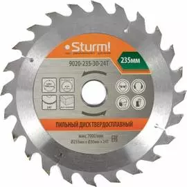 Диск пильный Sturm 9020-235-30-24T