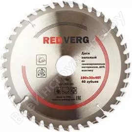Твердосплавный пильный диск по ламинату REDVERG 800491 6621254