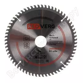 Твердосплавный пильный диск по ламинату REDVERG 800501 6621255