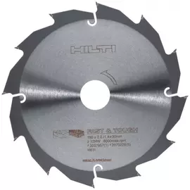 Диск scb ws ft (190x30 мм; z12) для циркулярной пилы hilti 2070228