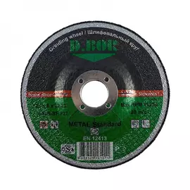 Диск шлифовальный по металлу metal standard (230х22.23х6 мм) d.bor d4-f27-gs-230-60-22