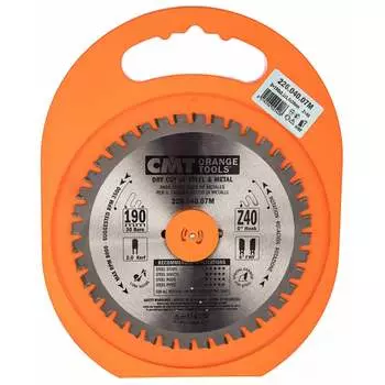 Диск (сухой рез: железо, сталь) CMT 226.040.07M