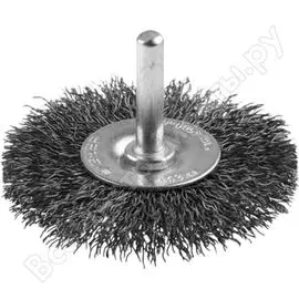 Дисковая гофрированная щетка для дрели АТАКА