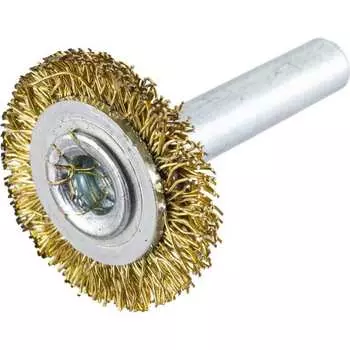 Дисковая латунная кордщетка для дрели Rockforce