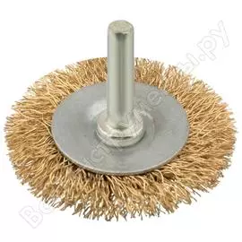 Дисковая прямая корщетка для дрели КУРС 38465