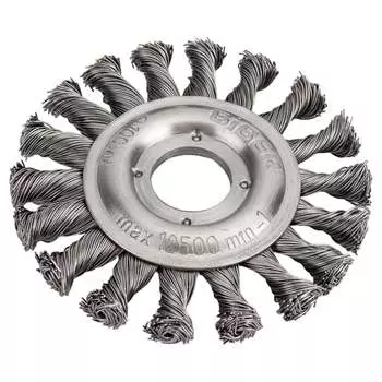 Дисковая витая щетка-крацовка Biber 70981 тов-076229