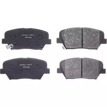 Дисковые колодки тормозные Double Force 1738059