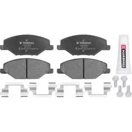 Дисковые передние тормозные колодки Skoda Fabia II, III 07- / Rapid I, II 12-, VW Polo Sedan I, MARSHALL M2625681